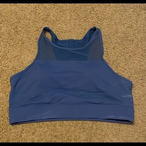 Zyia Blue high mesh sports bra